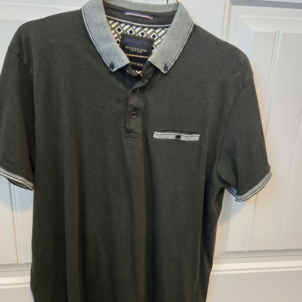 Men's Black Polo Shirt